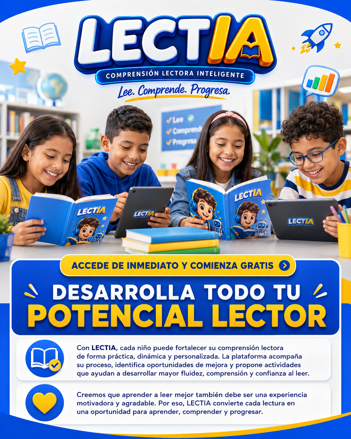 Desarrolla todo tu potencial lector
